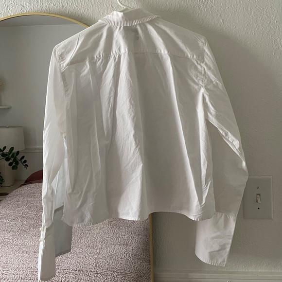 J.Crew Garçon tuxedo blouse with pearl buttons - Picture 3 of 4